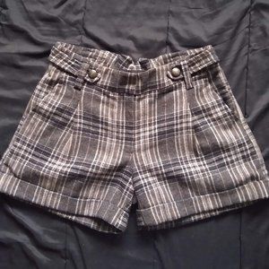 Plaid Dress Shorts